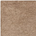 Mulberry Modern Plain Berber Jute Chenille Mix Ribbed Textured Soft-Touch Durable Flatweave Bronze Rug