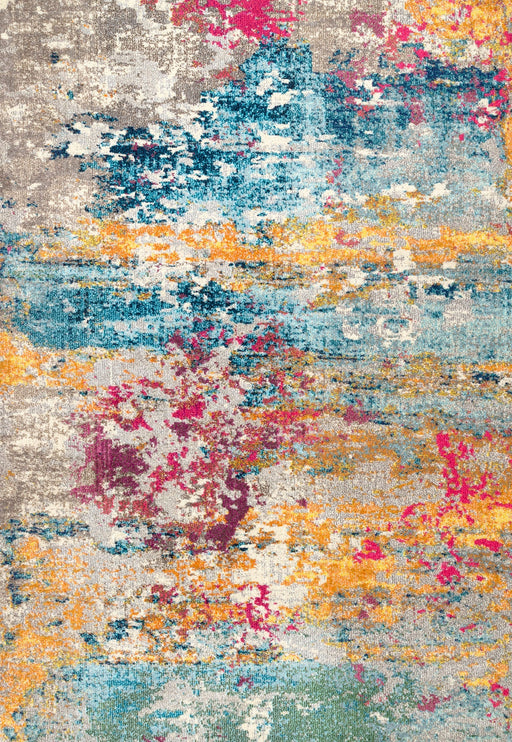 Multicolor Abstract Nebula Area Rug for Home Décor