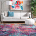 Multicolor Bohemian Area Rug 120x180 cm