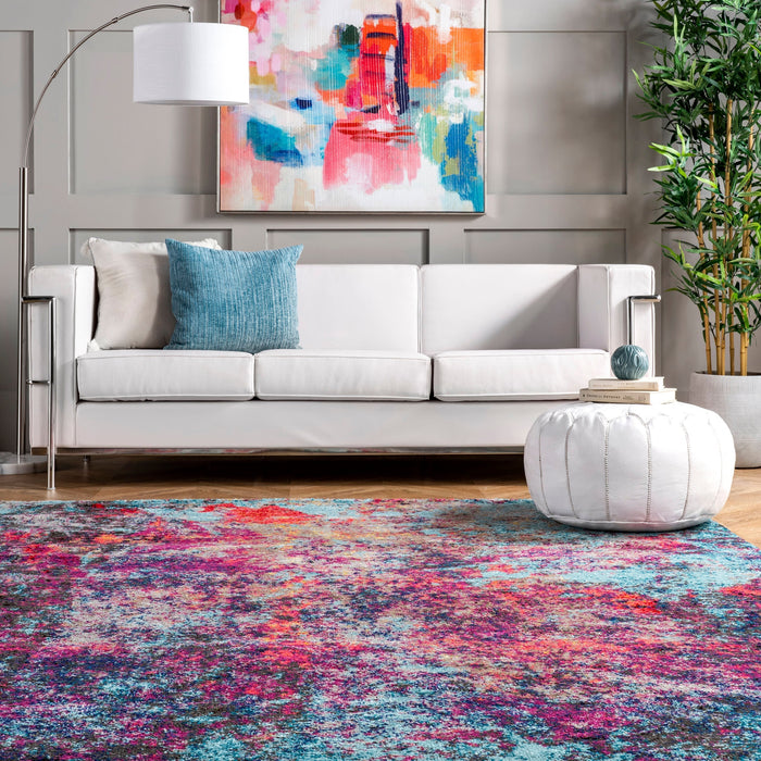 Multicolor Bohemian Area Rug 160x230 cm