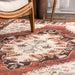 Multicolor Cartouche Medallion Area Rug 150x240 cm