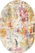 Multicolor Clouded Impressionism Area Rug for Kids Room