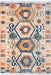 Multicolor Ethnic Design Area Rug 150x240 cm