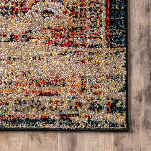 Multicolor Floral Area Rug for Indoor and Outdoor Use