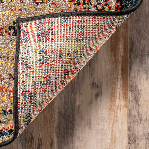 Multicolor Floral Area Rug for Indoor and Outdoor Use