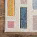Multicolor Kids Color Block Area Rug 150 cm