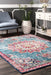 Multicolor Medallion Area Rug for High Traffic Spaces