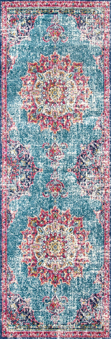 Multicolor Persian Medallion Area Rug 150x240 cm