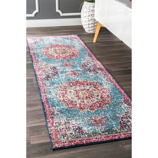 Multicolor Persian Medallion Area Rug 150x240 cm