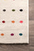 Multicolor Polka Dot Area Rug for Nursery 120 cm