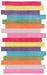 Multicolor Striped Area Rug for Nursery and Playroom