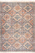 Multicolor Trellis Tassel Area Rug 120x180 cm