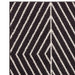 Muse Black Linear Rug MU10