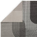 Muse Grey Retro Rug MU14