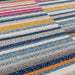 Muse Multi-Coloured Stripe Rug MU06