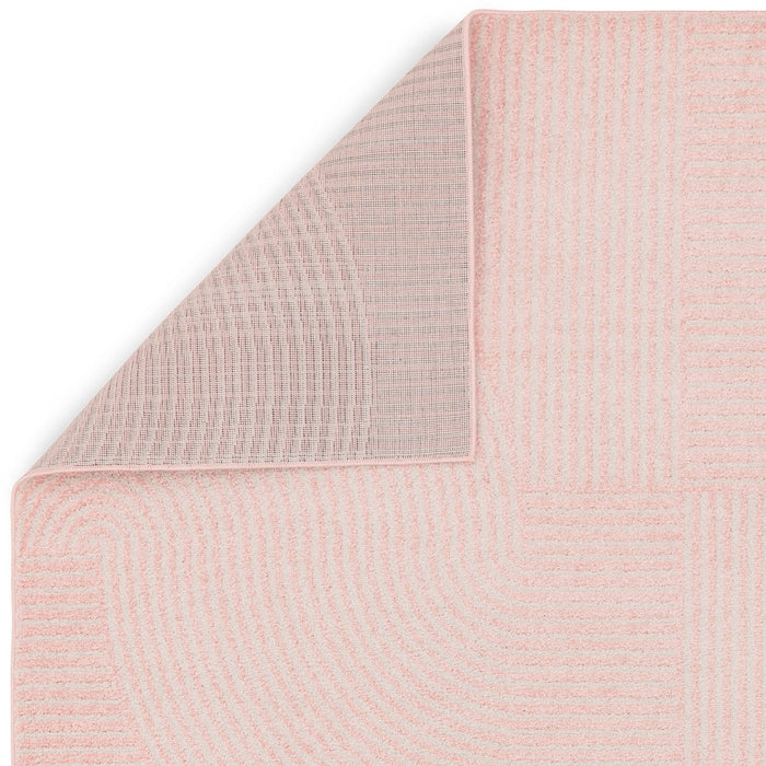 Muse Pink geometrinen matto MU17