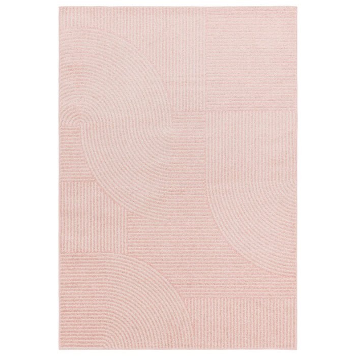 Muse Pink geometrinen matto MU17