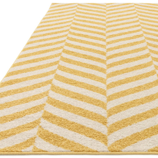 Muse Yellow Chevron Covor MU08 Runner