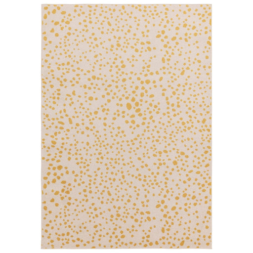 Muse Yellow Spotty Rug MU12