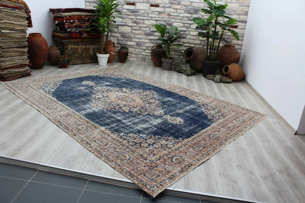 Myra Vintage Turkish Rug 247cm x 341cm Hand-Knotted