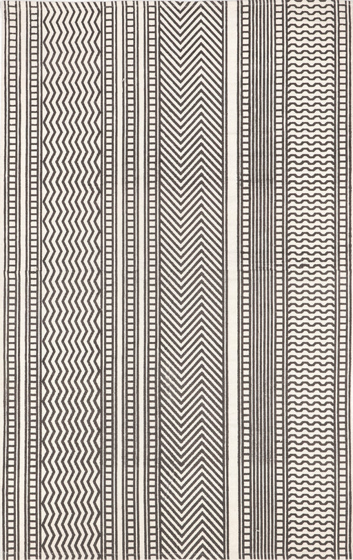 Myrtle Brown Striped Area Rug 160x230 cm