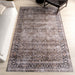 Myrtle Vintage Machine Washable Area Rug Brown 152x244 cm