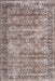 Myrtle Vintage Machine Washable Area Rug Brown 152x244 cm