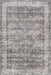 Myrtle Vintage Machine Washable Area Rug Grey 152x243 cm