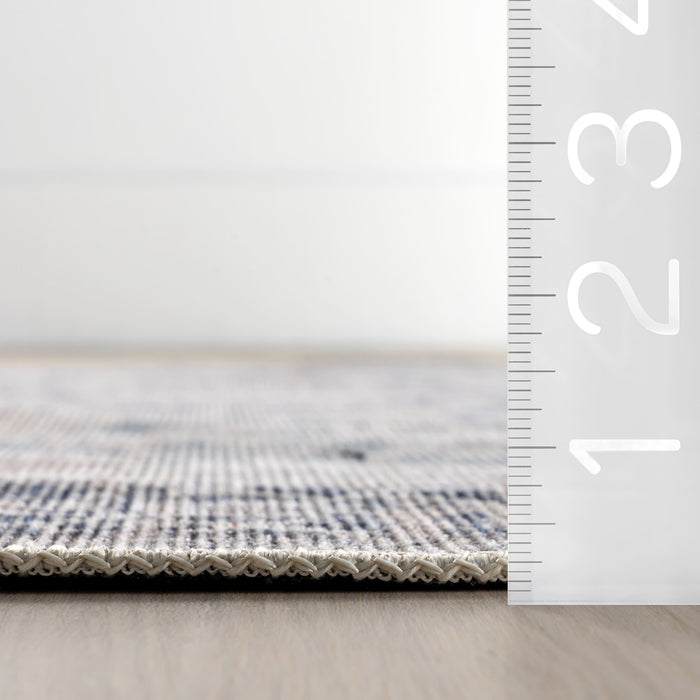 Nanisca Machine Washable Rug In Beige 160x230 cm