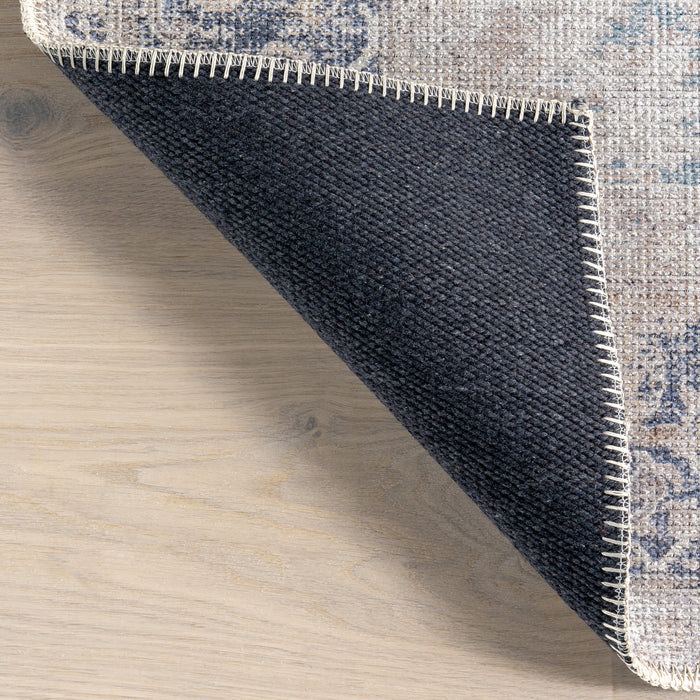 Nanisca Machine Washable Rug In Beige 160x230 cm