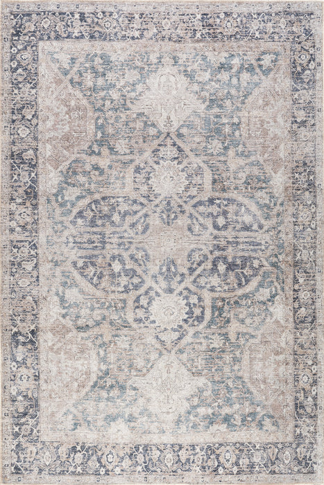 Nanisca Machine Washable Rug In Beige 160x230 cm