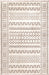 Native Beige Area Rug With Tassels For Indoor Outdoor Use
