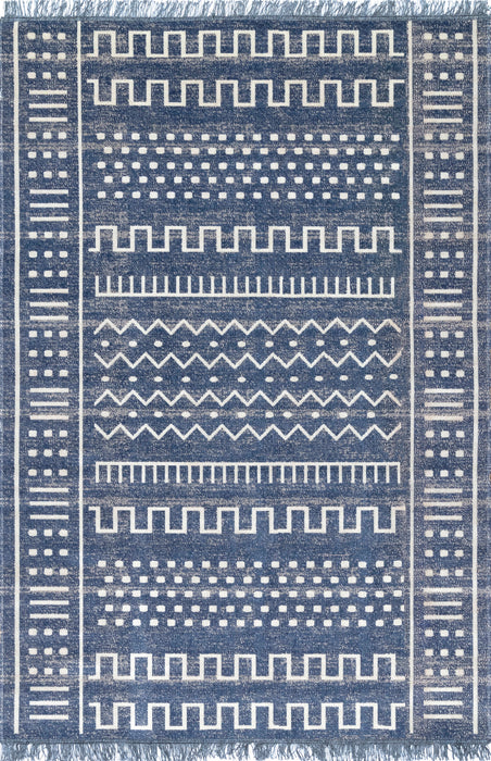 Native Design Binnen Buiten Vloerkleed Met Kwastjes 160x230 cm