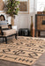 Native Design Jute Cotton Area Rug Natural 120x180 cm