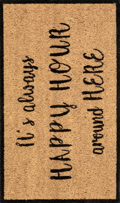 Natural Coir Doormat For Home Entryway Decor