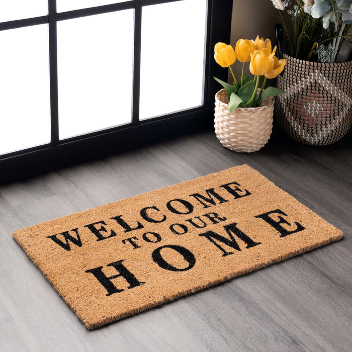 Natural Coir Doormat For Your Home Entrance