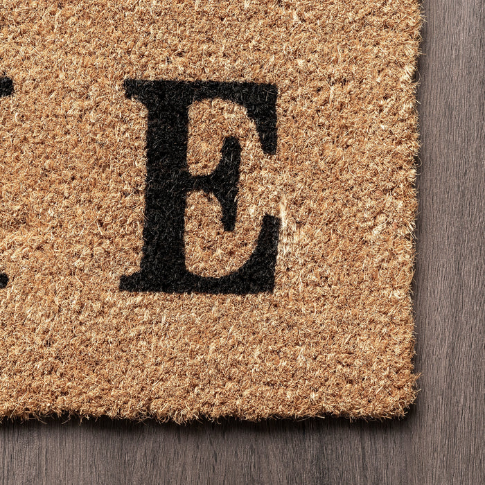 Natural Coir Doormat For Your Home Entrance