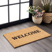 Natural Coir Welcome Doormat 40x60 cm