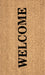 Natural Coir Welcome Doormat 40x60 cm