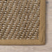 Natural Fiber Seagrass Area Rug 120x180 cm Beige