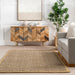 Natural Fiber Seagrass Area Rug 120x180 cm Beige