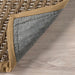 Natural Fiber Seagrass Area Rug 120x180 cm Beige