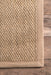 Natural Fiber Sisal Area Rug in Sand Color