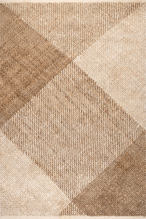 Natural Glen Plaid Area Rug 120 x 180 cm