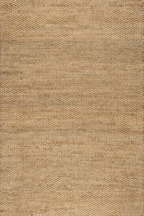 Natuurlijk handgemaakt jute vloerkleed 100% jute, 150 cm rond