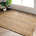 Natural Handmade Jute Braided Area Rug 120 cm