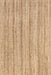 Natural Handmade Jute Braided Area Rug 120 cm