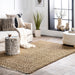 Natural Handmade Jute and Seagrass Area Rug