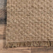 Natural Handmade Jute and Seagrass Area Rug