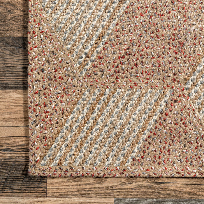 Natural Honeycomb Area Rug 120x180 cm